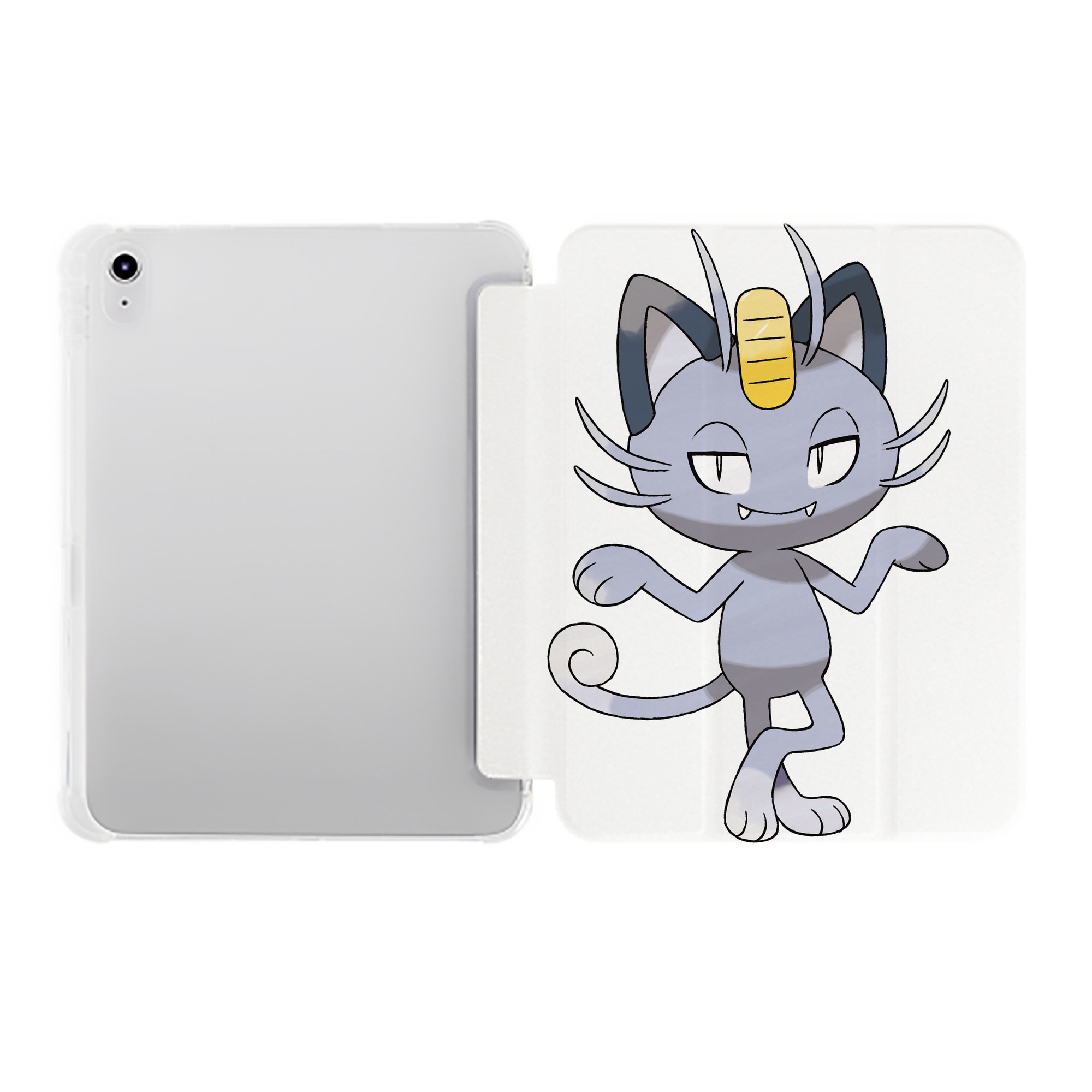 （画像用） ポケットモンスター Pokémon IPad ケース ペン収納付き 三つ折りスタンド PUレザー×シリコン 対応機種9.5/10.5/10.9インチ